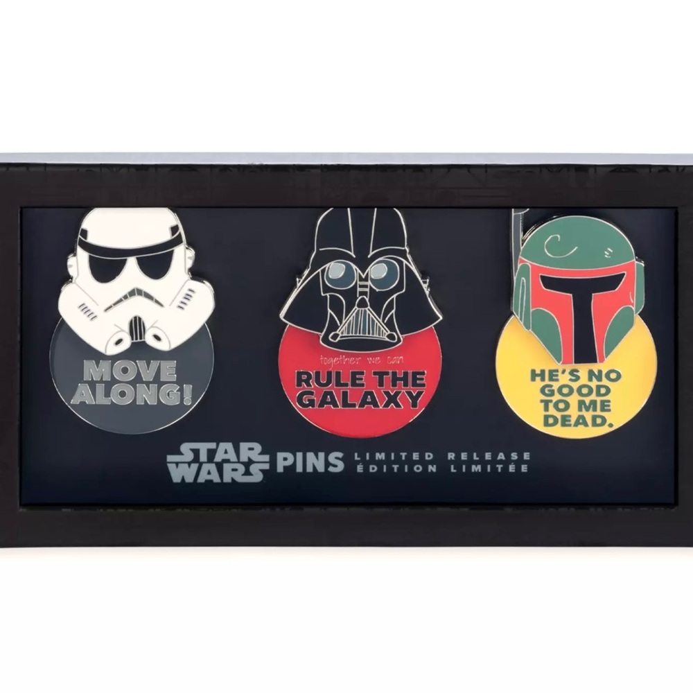 Star Wars Helmets Slider Pin Set – Limited Release